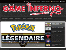 Tablet Screenshot of gameinferno.fr